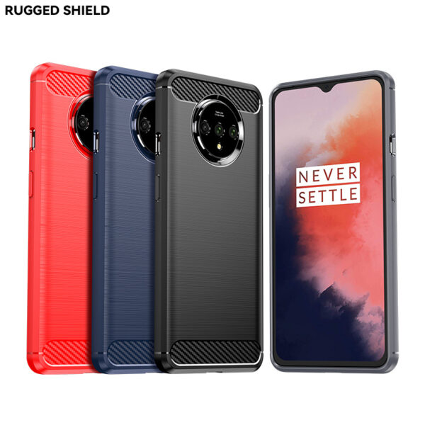 Oneplus 7 Serie Oneplus 7t Mode Gebürstet Handyhülle TPU #486 – Bild 2