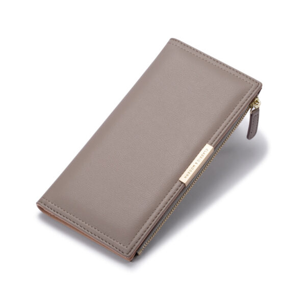 Geldbörsen Und Taschen Mode Einfarbig PU Geldbörse Universal #3400 – Bild 3
