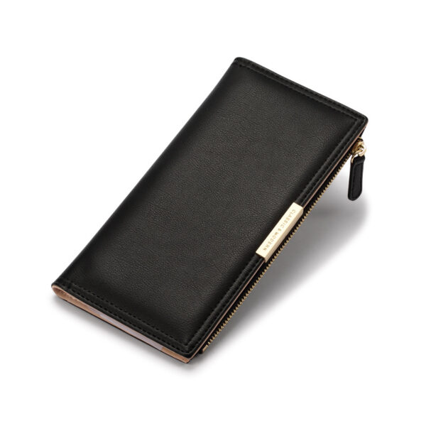 Geldbörsen Und Taschen Mode Einfarbig PU Geldbörse Universal #3400 – Bild 5